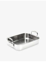 selfridges De Buyer Affinity Stainless-Steel Roasting Pan- Buy online at McGrocer