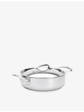 De Buyer Affinity stainless steel saute pan 24cm with lid, UK version
