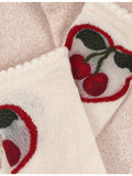Konges Slojd ankle socks cherry print 2 pack (British brand)