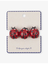 selfridges Konges Slojd Ladybug Hair Clip- Buy online at McGrocer