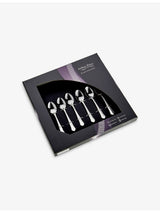 selfridges Arthur Price Dubarry Stainless Steel 6-Piece Coffee Spoon Set- Buy online at McGrocer