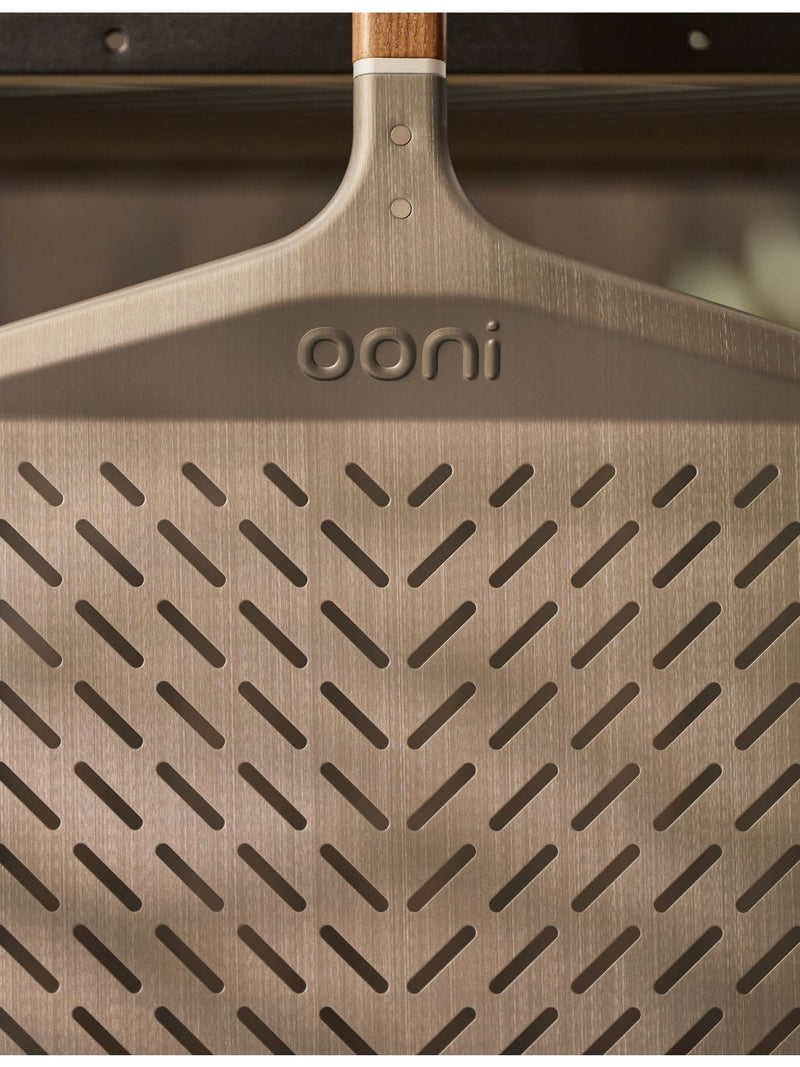 Ooni 12 Signature Pizza Peel with walnut handle, imported from the UK