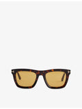 Tom Ford Lelio square-frame acetate sunglasses, UK version