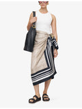 JOSEPH Nixie oversized silk scarf 90cm, imported from the UK