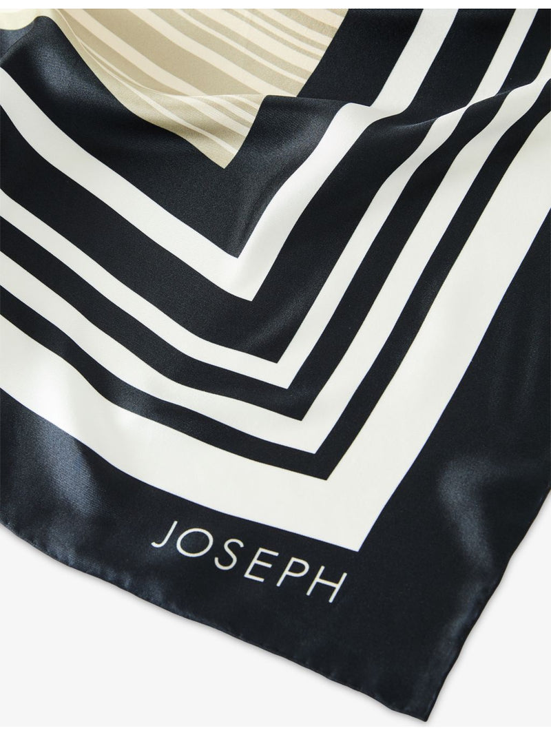 JOSEPH Nixie oversized silk scarf 90cm, imported from the UK