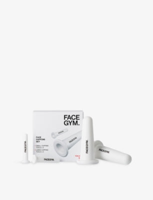 FaceGym facial cupping set 2 small 2 large cups - British product