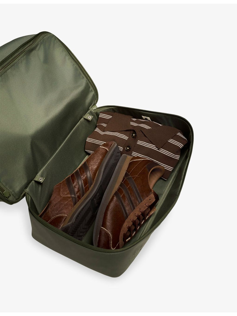 BÉIS Weekender leather-trim travel bag, UK version