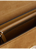Valentino Garavani Rockstud suede satchel bag, imported from the UK