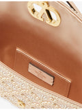 Valentino Garavani shoulder bag small pearl and rhinestone - British product