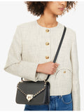 Valentino Rockstud grained leather satchel, imported from the UK