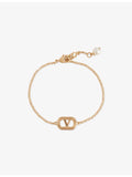 Valentino Garavani Ovalette bracelet gold-tone bronze, imported from the UK
