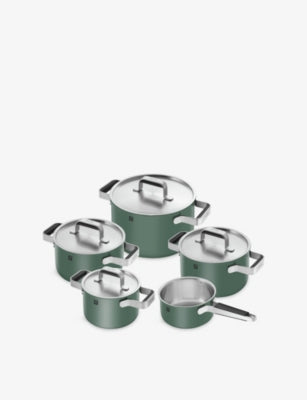 Zwilling five-piece stainless steel pot set (British brand)