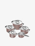Zwilling J.A Henckels Pure Rose 5-Piece Stainless Steel Pot Set