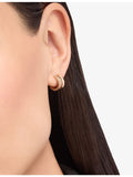 Bvlgari B.zero1 18ct rose gold single hoop earring, imported from the UK