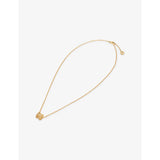 selfridges Bvlgari B.zero1 18ct Yellow-Gold And 0.25ct Diamond Pendant Necklace- Buy online at McGrocer