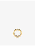 Bvlgari B.zero1 four-band ring in gold and steel, imported from the UK