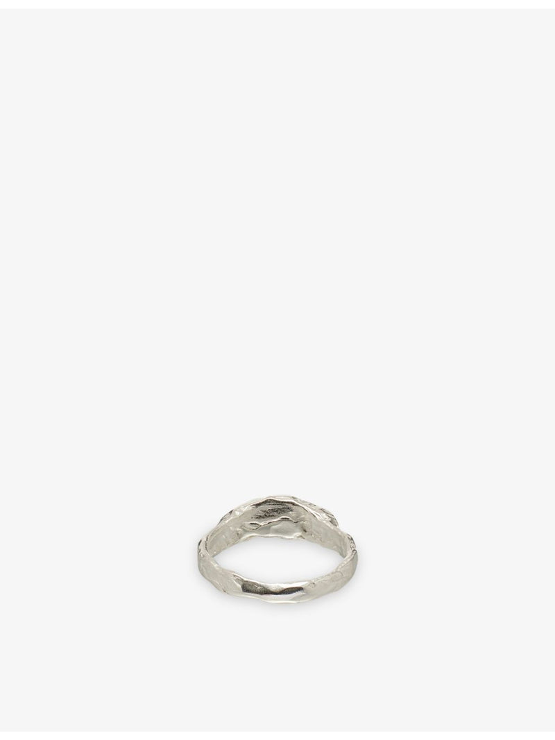 Simuero sterling silver lemon quartz ring, imported from the UK