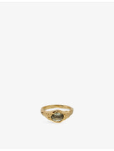 selfridges Simuero S Faro La Mola 18ct Gold Vermeil and Amethyst Ring- Buy online at McGrocer