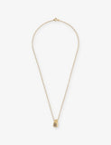 Simuero sterling silver moonstone necklace 50cm (British brand)