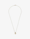 Simuero sterling silver moonstone necklace 50cm (British brand)