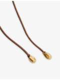 Simuero Espiral necklace in gold-plated brass (British brand)