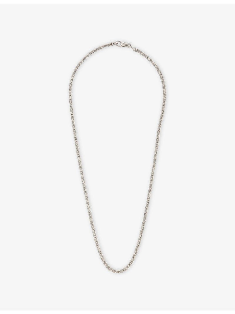 Tom Wood rhodium-plated 925 sterling silver necklace - British product