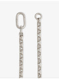 Tom Wood Lee Thick rhodium-plated sterling silver bracelet, imported from the UK