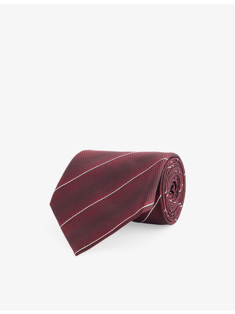 Tom Ford horizontal stripe silk tie 8cm (British brand)