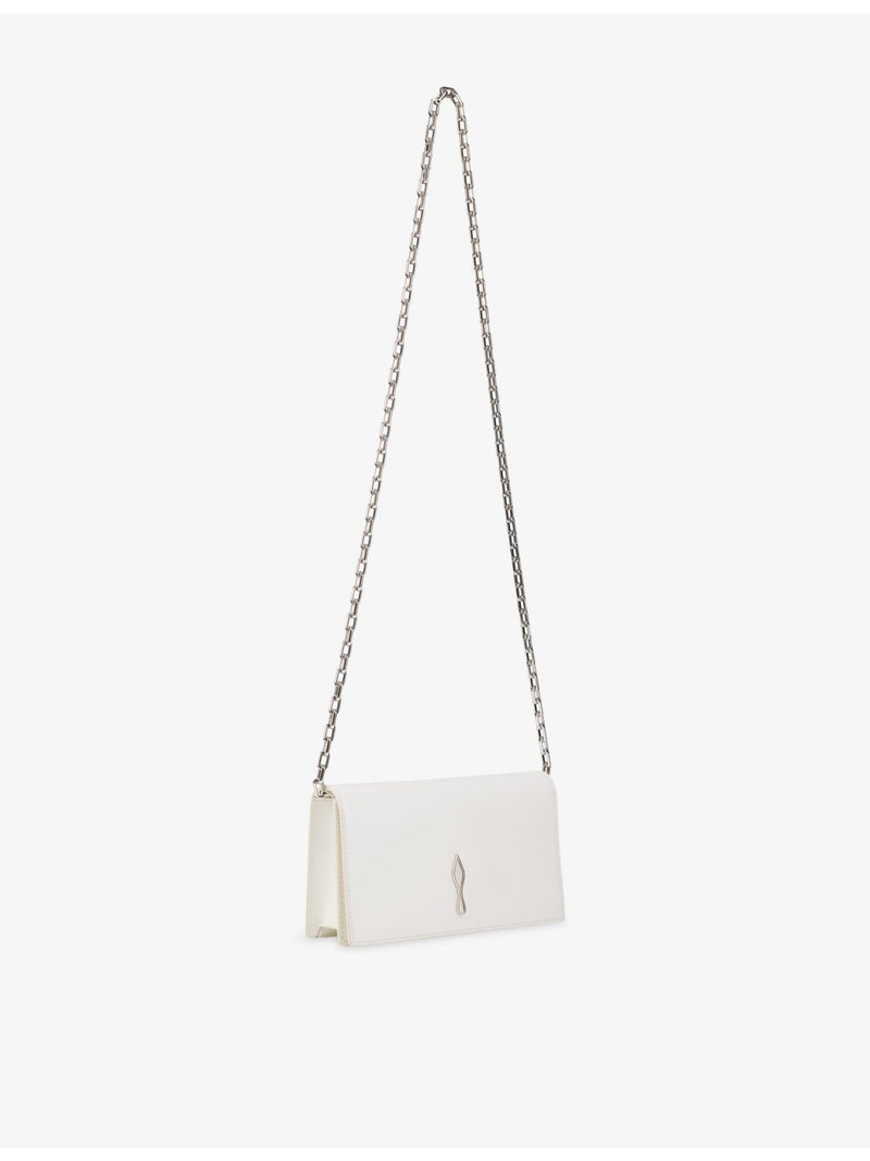 Christian Louboutin Bettina patent leather clutch bag (British brand)