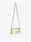 Christian Louboutin Bettina leather clutch bag - British product