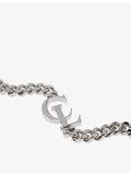 Christian Louboutin silver-toned chain bracelet - British product