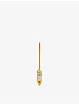 selfridges Christian Louboutin Fruit Banana Leather Bag Charm- Buy online at McGrocer