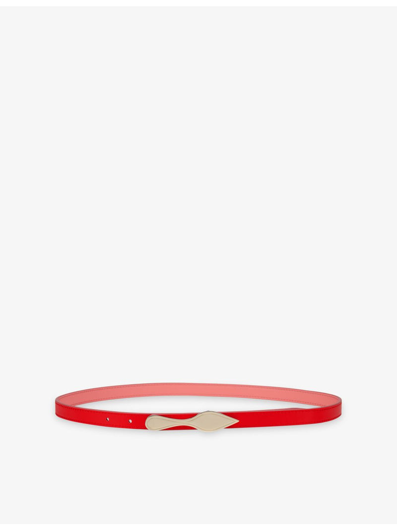 Christian Louboutin Bettina Reverse Leather belt, imported from the UK