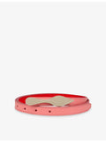 Christian Louboutin Bettina Reverse Leather belt, imported from the UK