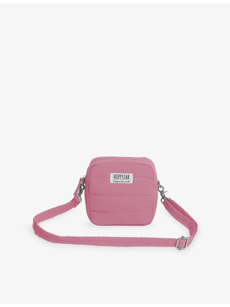Hoppstar logo-patch canvas camera bag, compact 10x12x5cm (British brand)