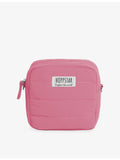 Hoppstar logo-patch canvas camera bag, compact 10x12x5cm (British brand)