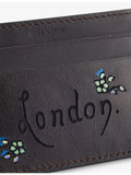 Paul Smith leather card holder with London motif, UK version