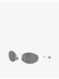 Oakley oval-frame nylon sunglasses 6.3cm lens - British product