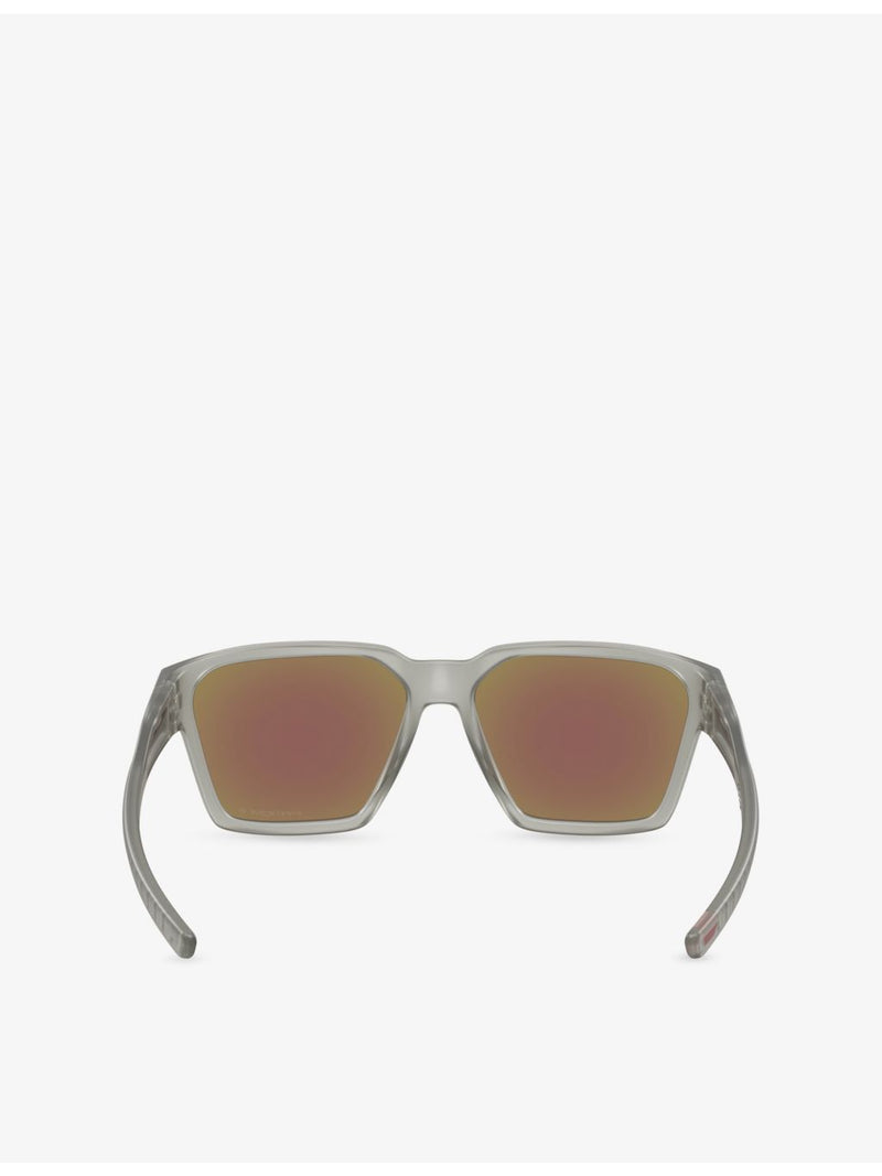 Oakley square-frame polycarbonate sunglasses OO9497, imported from the UK