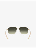Oliver Peoples Clifton aviator sunglasses, imported from the UK