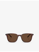 selfridges Oliver Peoples Laedin Square-Frame Acetate Sunglasses- Buy online at McGrocer