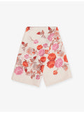 FRAME floral silk scarf, 34 inch square - British product