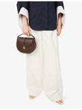 Demellier Siena saddle leather shoulder bag (British brand)