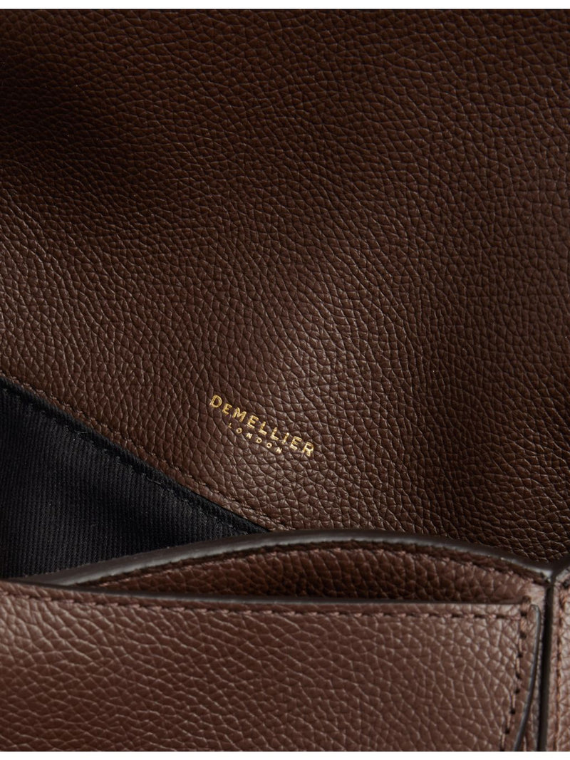 Demellier Siena saddle leather shoulder bag (British brand)
