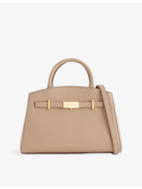 selfridges Demellier Small Hudson Leather Tote Bag- Buy online at McGrocer