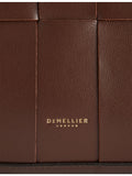 Demellier Florence leather tote bag with top handles, imported from the UK