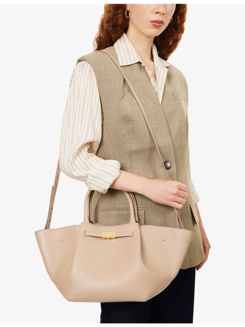 Demellier Midi New York leather tote bag (British brand)