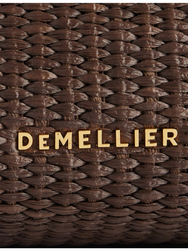 Demellier Midi New York raffia tote bag - British product