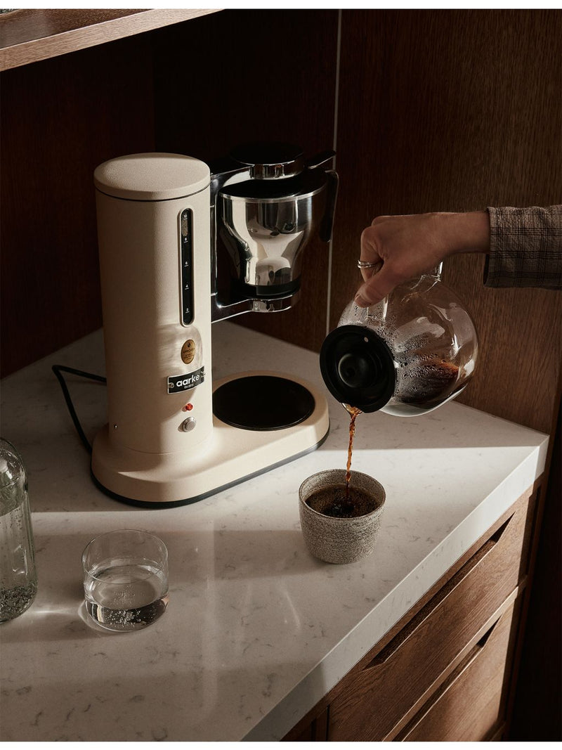 Aarke electric drip coffee brewer stainless steel finish - British product