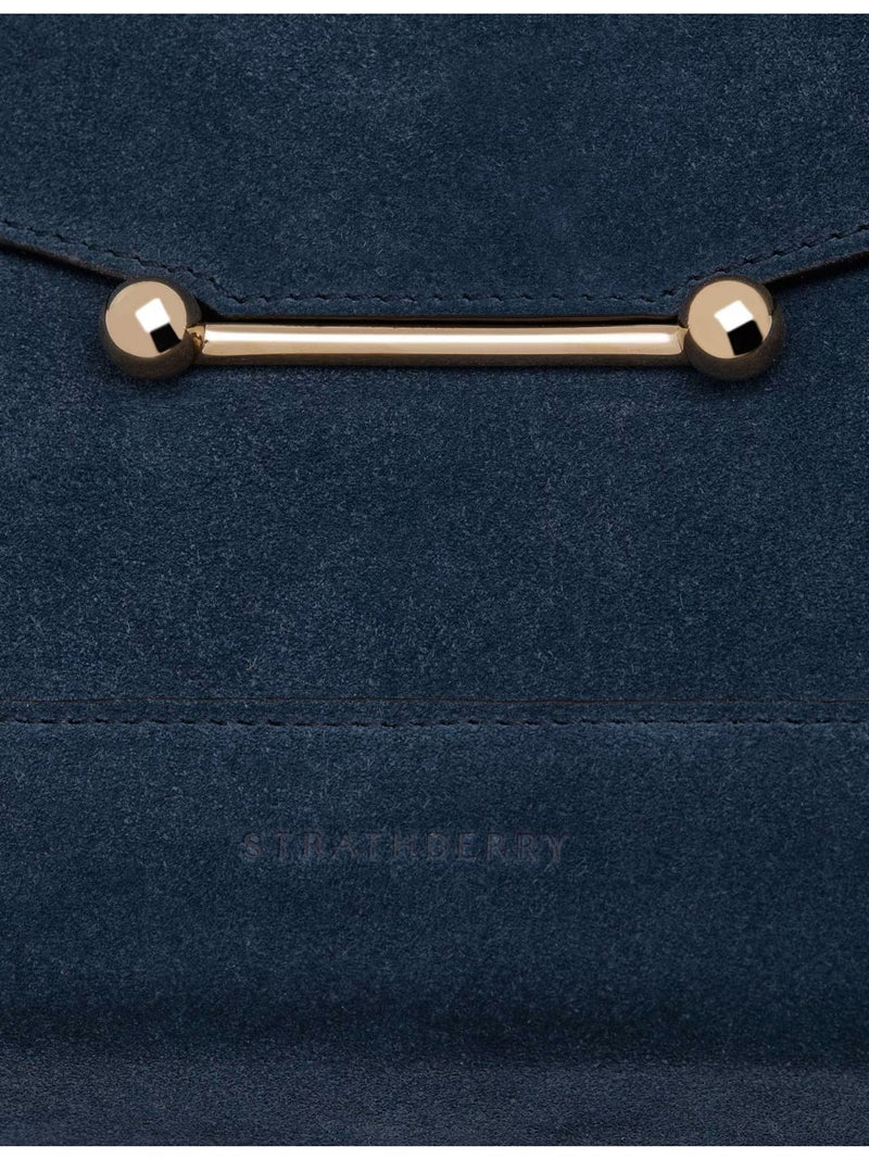 Strathberry Mosaic suede top-handle bag (British brand)